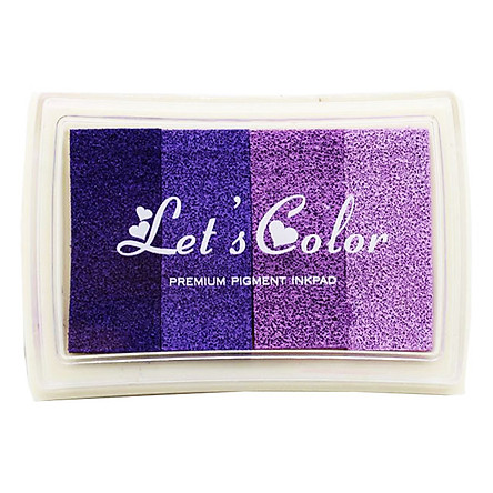 Hộp Mực Dấu 4 Màu Gradient Let'S Color