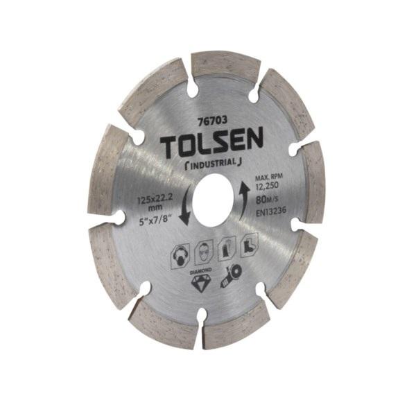 Đĩa cắt gạch kim cương tolsen 76703- 125x22.2mm