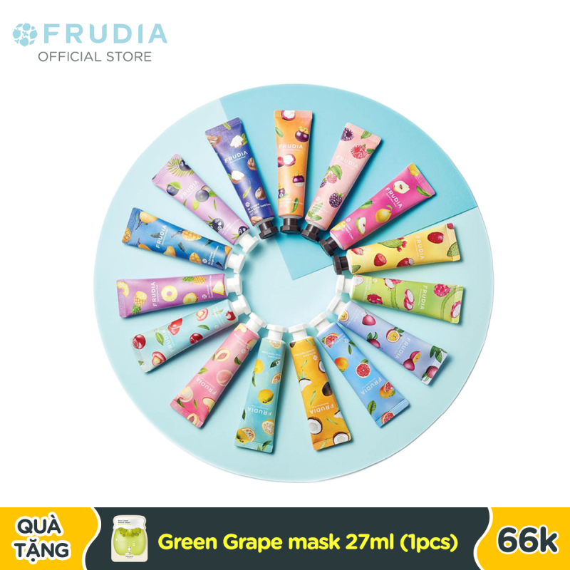 Kem Dưỡng Ẩm Tay Chiết Xuất Từ Trái Cây Frudia My Orchard Handcream 30ml (15 types)