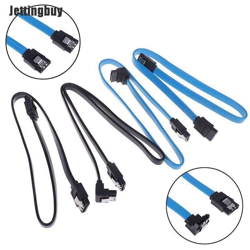 Cáp Máy Tính Jettingbuy SATA 3.0 III SATA3 6 Gb/giây SSD Dữ Liệu Ổ Cứng Cáp Góc Phải