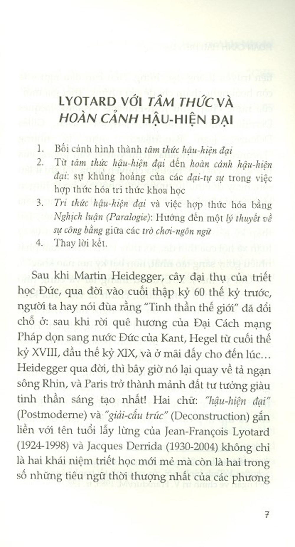 Hoàn Cảnh Hậu Hiện Đại