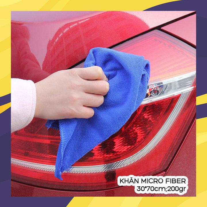 [HCM]Khăn Lau Xe Siêu Sạch FIBER Microfiber