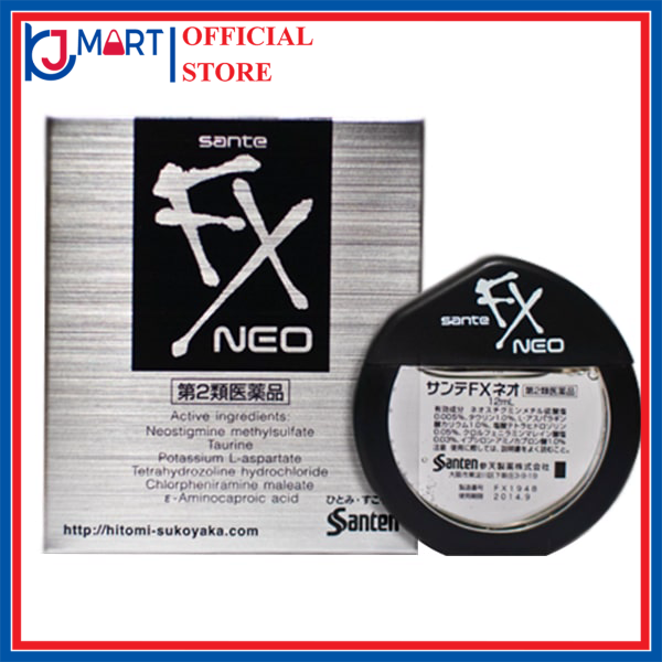 Nhỏ mắt fx neo nhật bản giúp sáng mắt và chống mỏi mắt