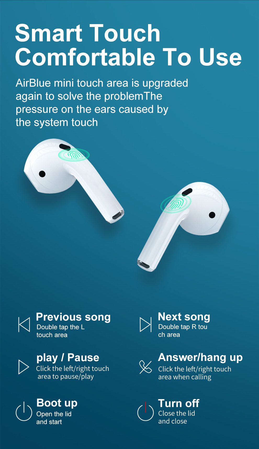 Tai nghe bluetooth I12-TWS