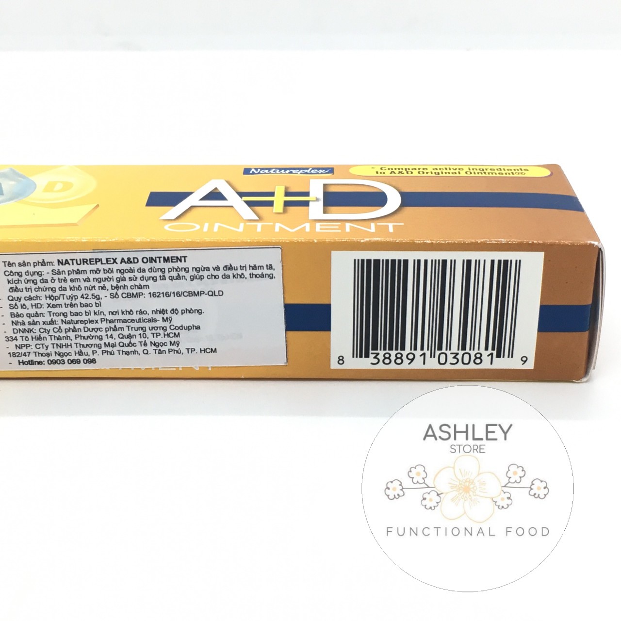 Kem Chống Hăm A-D Ointment NATURE PLEX (Tuýp 42.5gr) - USA