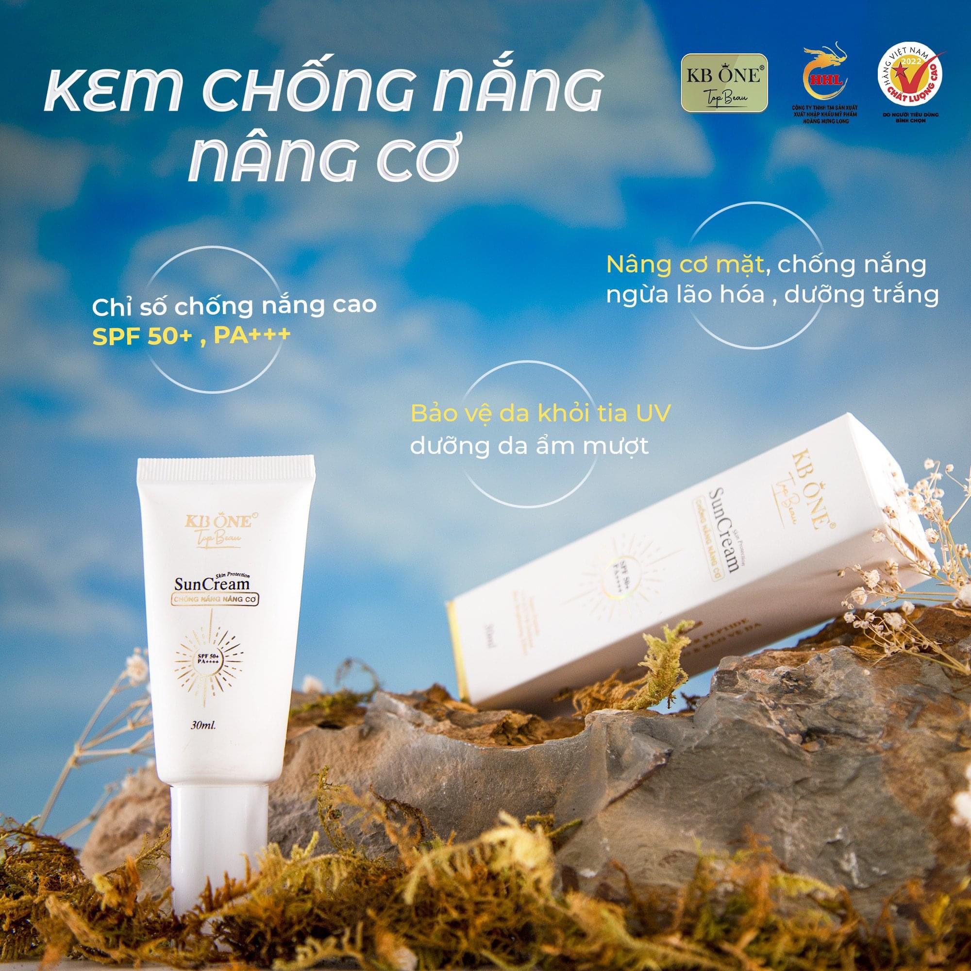 Kem Chống Nắng KBONE mẫu mới