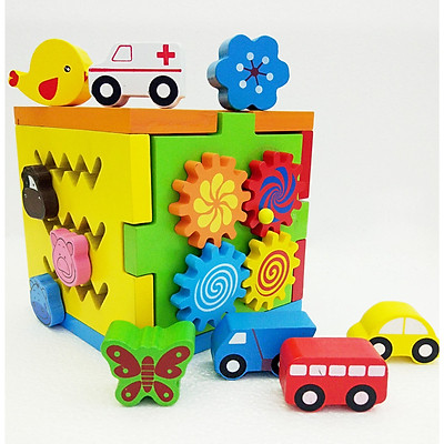 Hộp thả khối đa năng WINWINTOYS