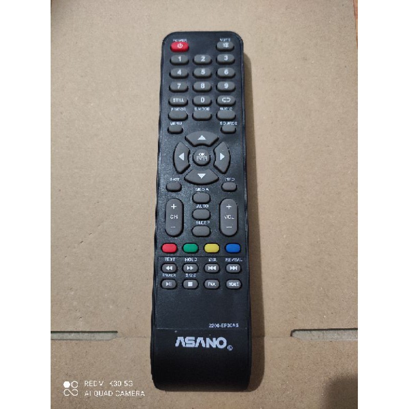 REMOTE ĐIỀU KHIỂN TIVI ASANO LED LCD