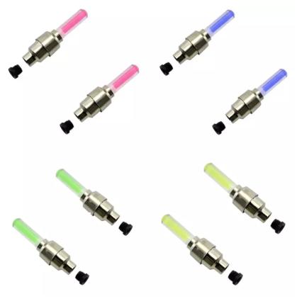 [HCM]COMBO 2 ĐÈN LED LẮP CHÂN VAN XE MÁY XE ĐẠP OTO