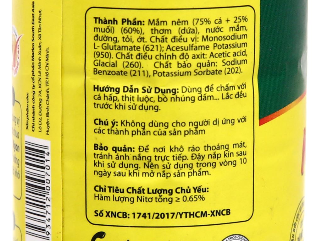 (SALE) Mắm nêm chưa pha/pha sẵn Trung Vị/Thuận Phát chai (230-290ml)