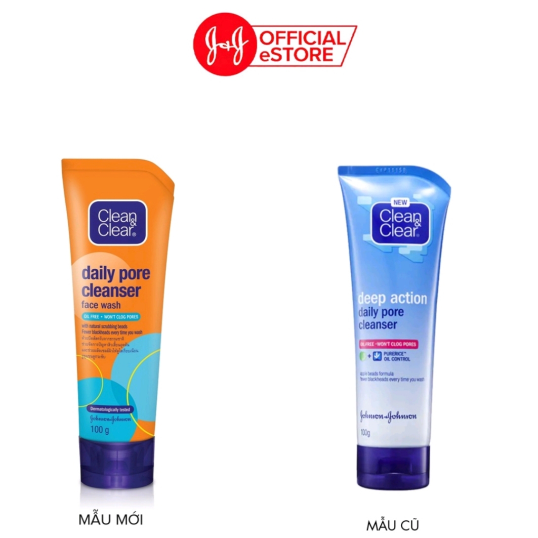 [HCM] Sữa Rửa Mặt CLEAN & CLEAR 100g