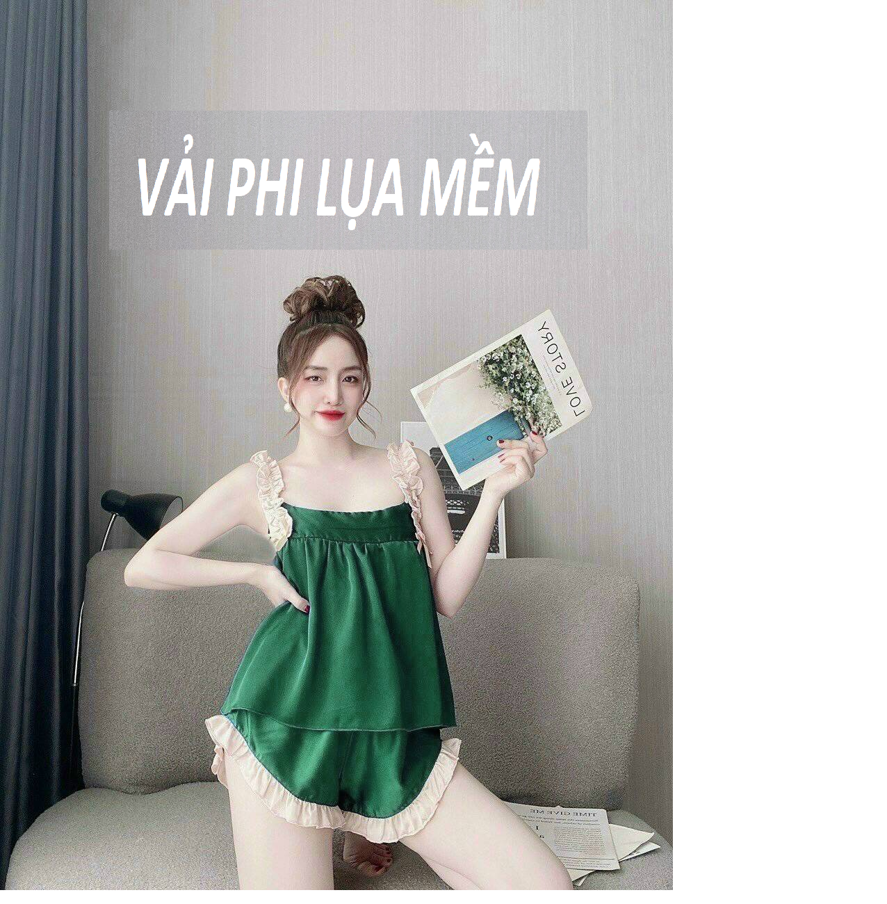 ĐỒ BỘ PHI LỤA MỀM MẠI QUYẾN RŨ FREESIZE DƯỚI 58KG