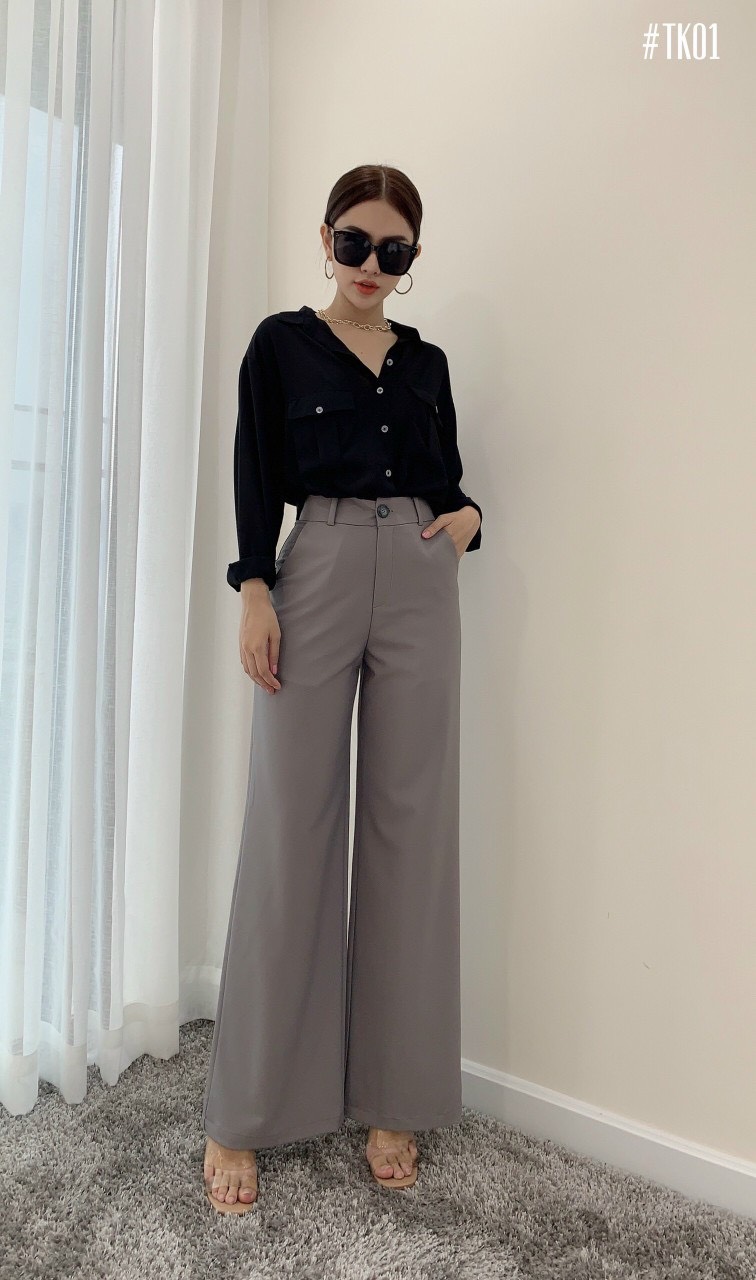 Quần ống suông công sở thanh lịch