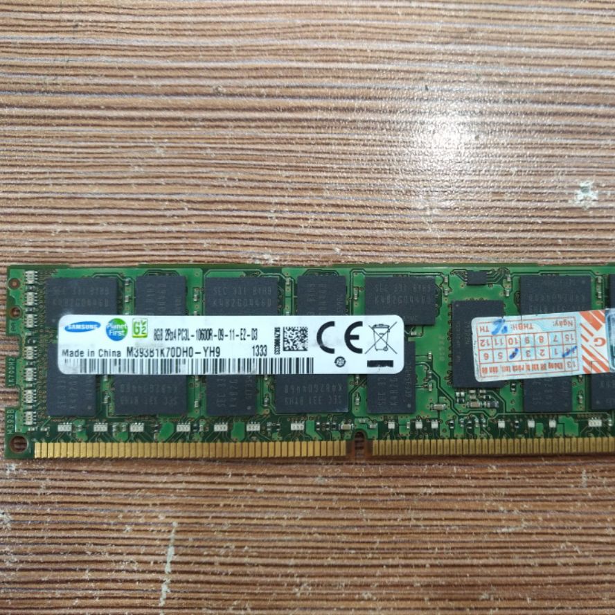 Ram 8GB ECC reg samsung 2rx8