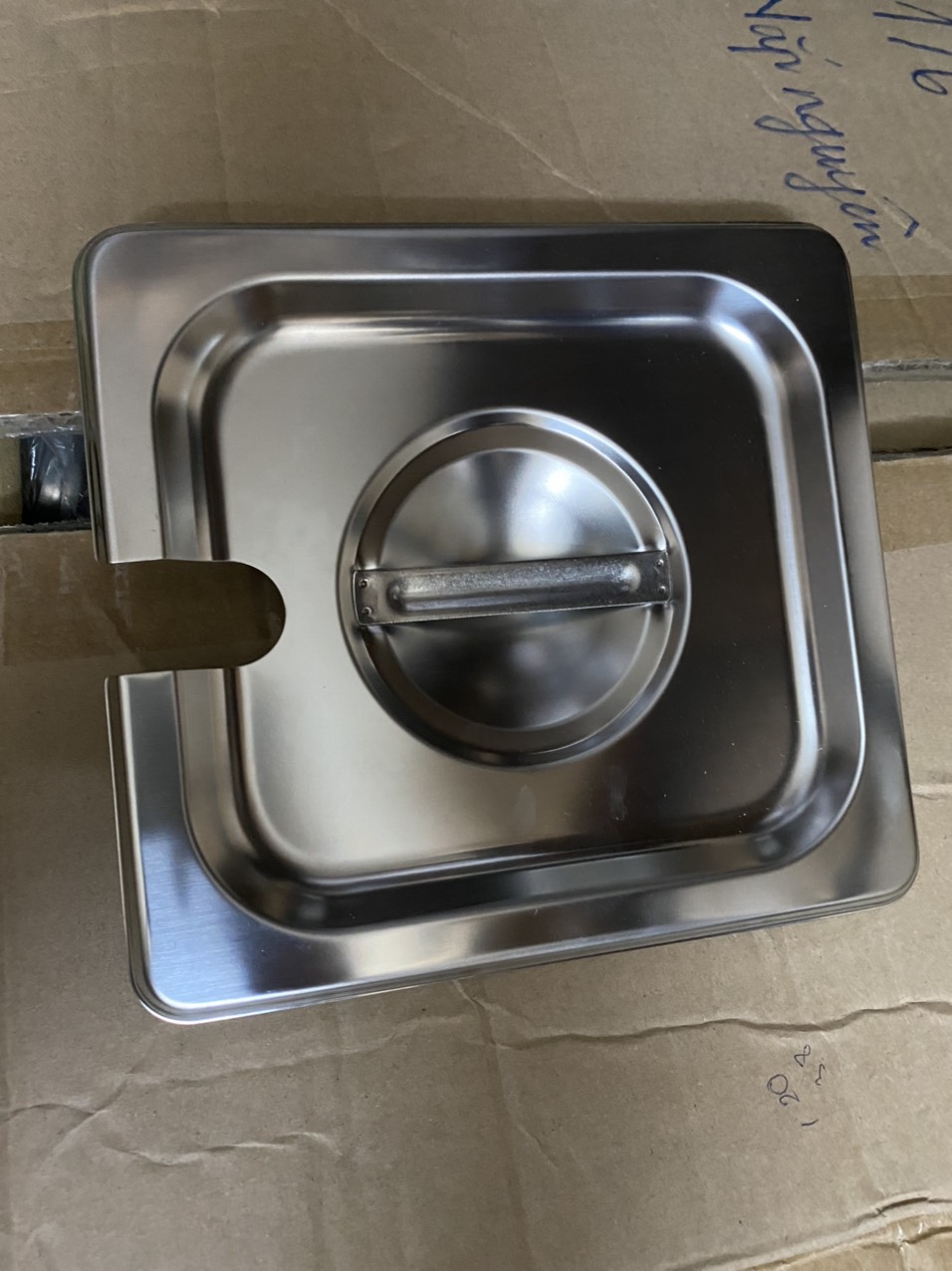 [HCM]Nắp khay inox GN 1/6 Đựng Thực Phẩm Topping  7hitech