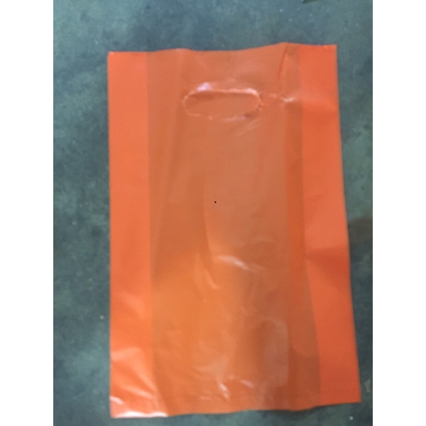 [1kg ] Túi nilon xách HD đục lỗ quả thận.