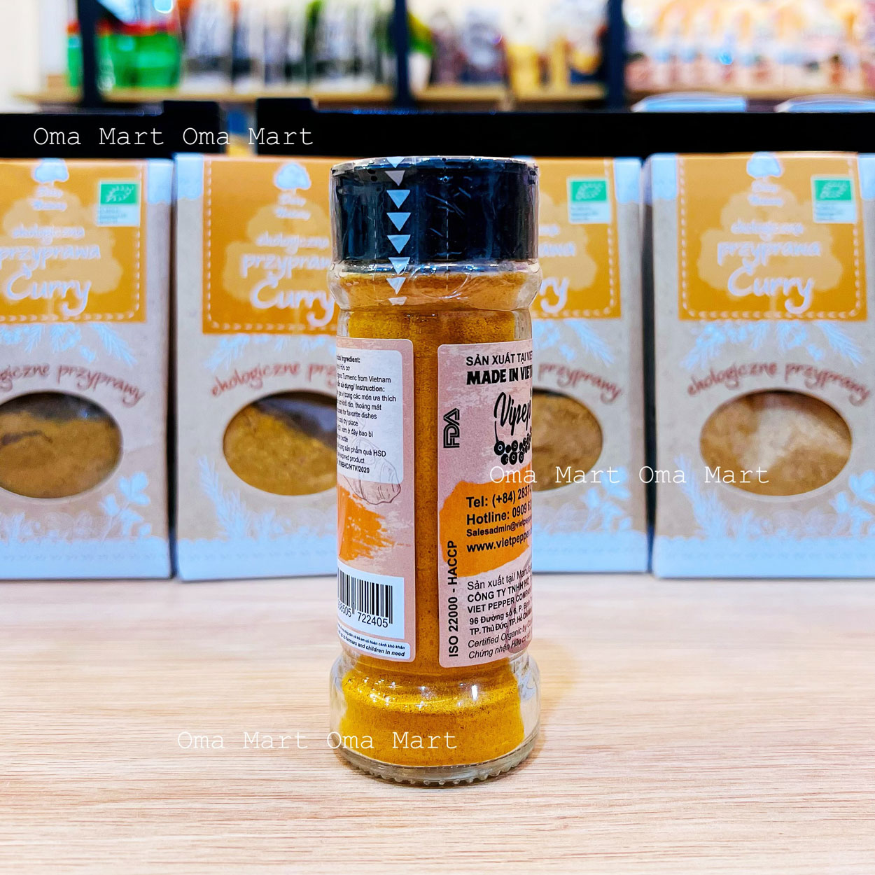 Bột nghệ hữu cơ Farmers 40g