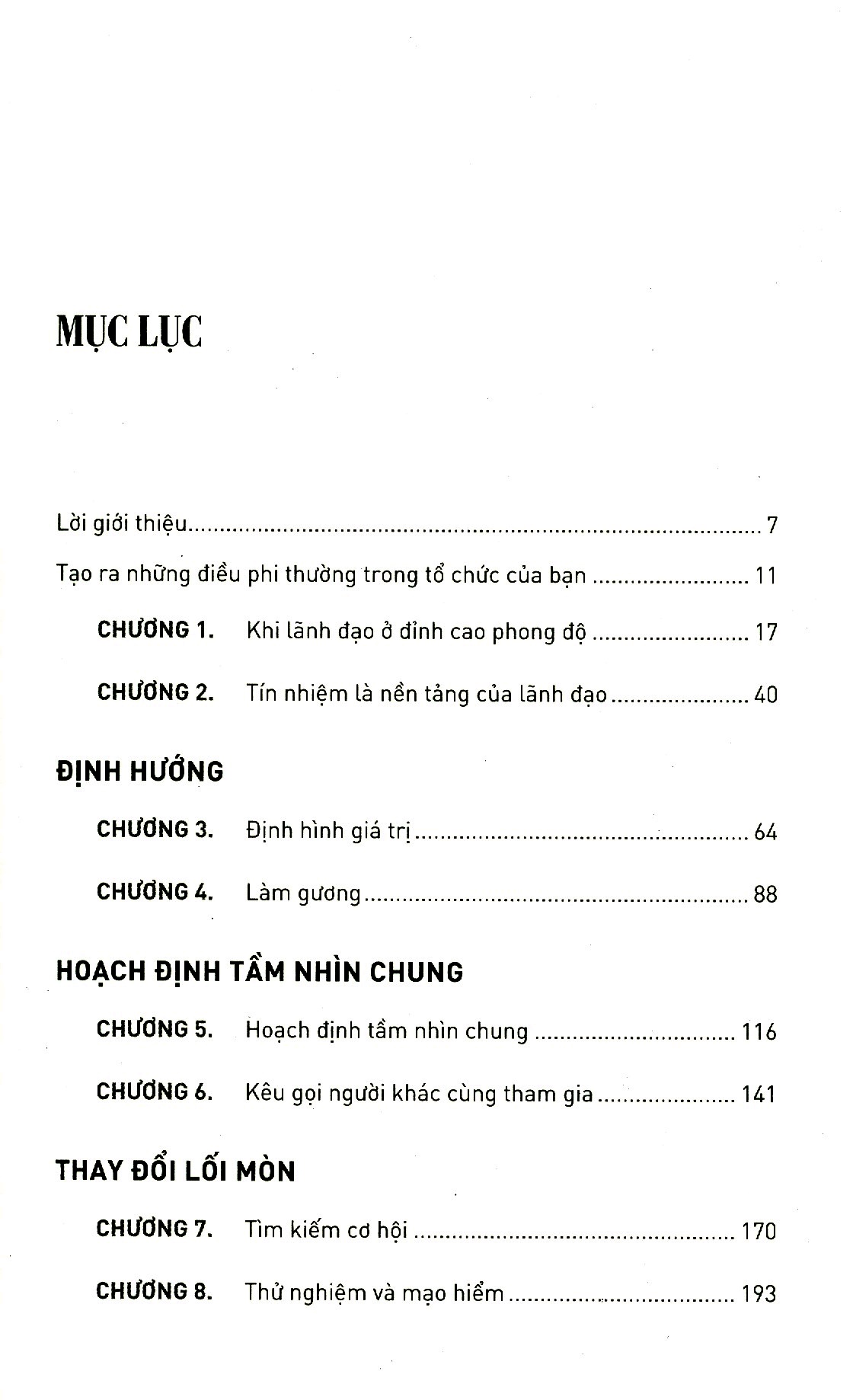 Sách - Những thách thức của nhà lãnh đạo