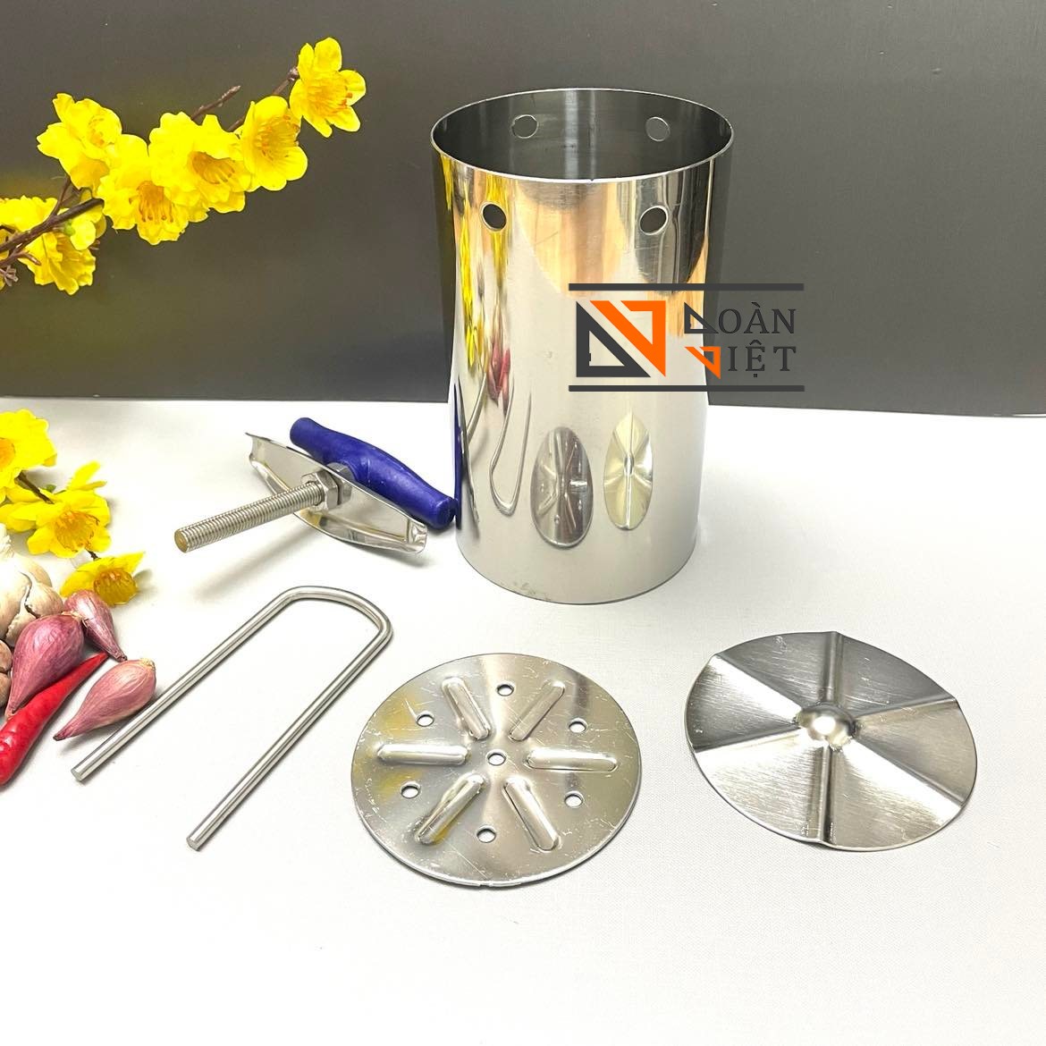 [K. Special-formula] mold making sausage manual, grilled Silk, sausage fried, grilled cold, grilled beef cold traditional-stainless steel. Size 1kg, 500 grams