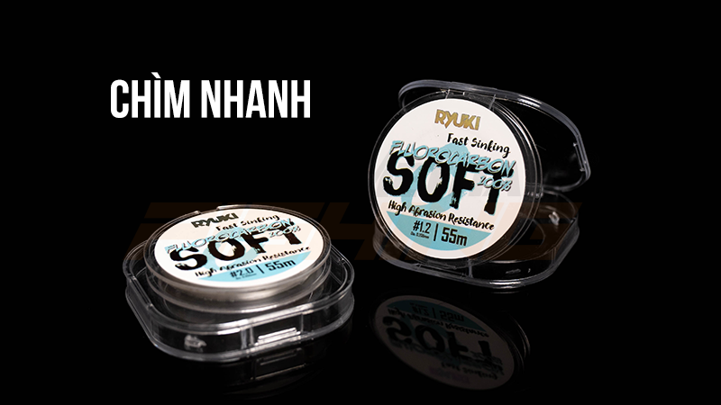 Dây Câu RYUKI Fluorocarbon Soft