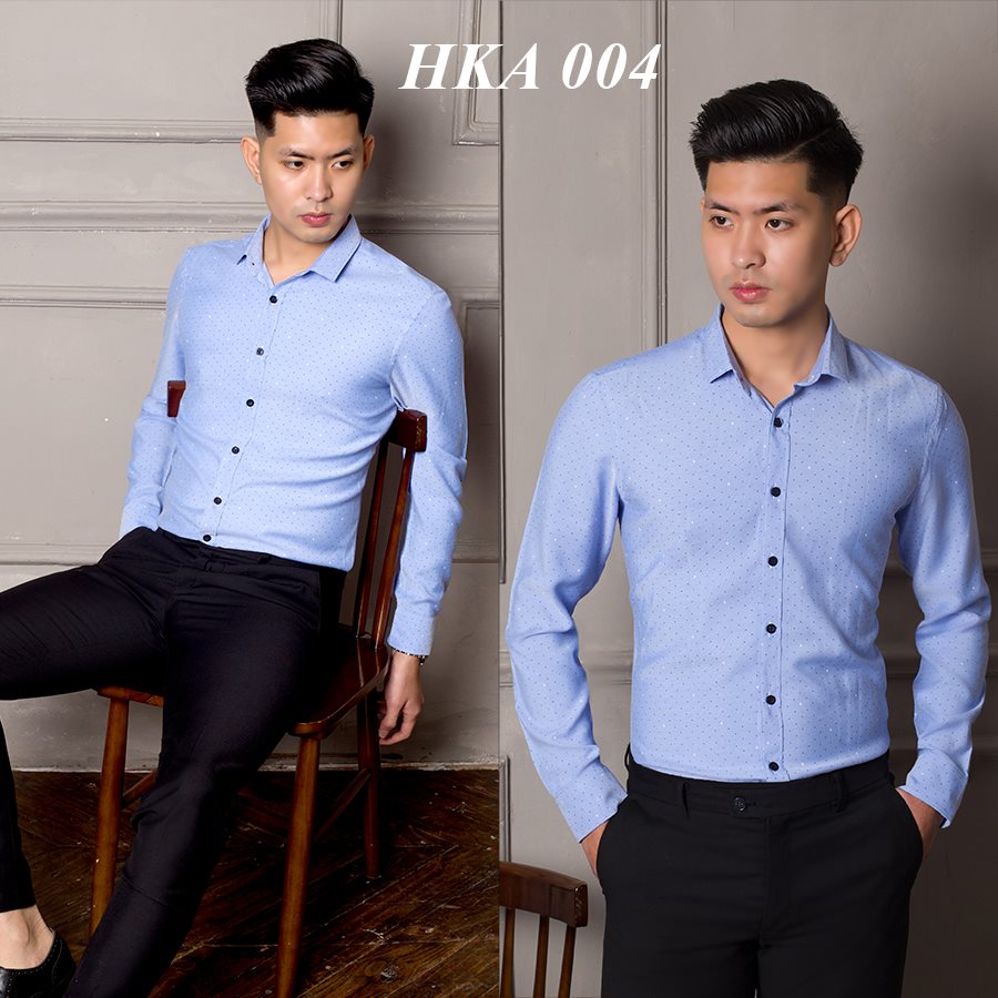 Áo Sơ Mi Nam Công Sở Cao Cấp HKA 004