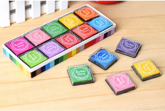 Vẽ Vân Tay 20 Màu (1 Hộp 20 Màu, Vẽ Trực Tiếp Bằng Tay)