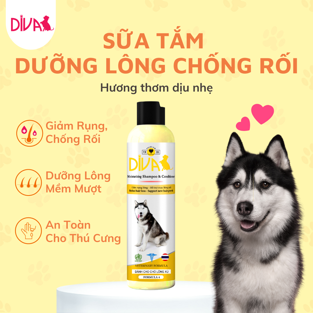 Sữa Tắm Chó Mèo Diva