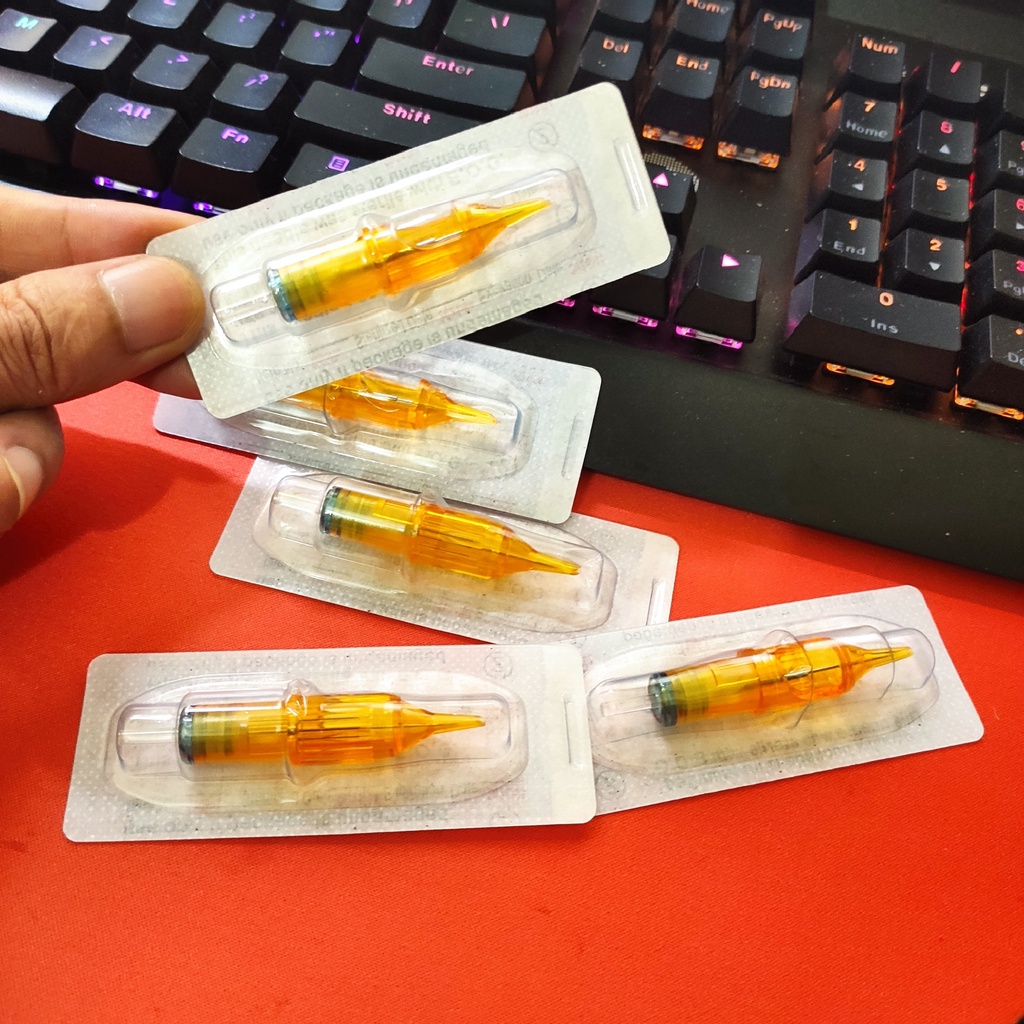 Vỉ 5 kim xăm máy pen , kim pen đi khung rl