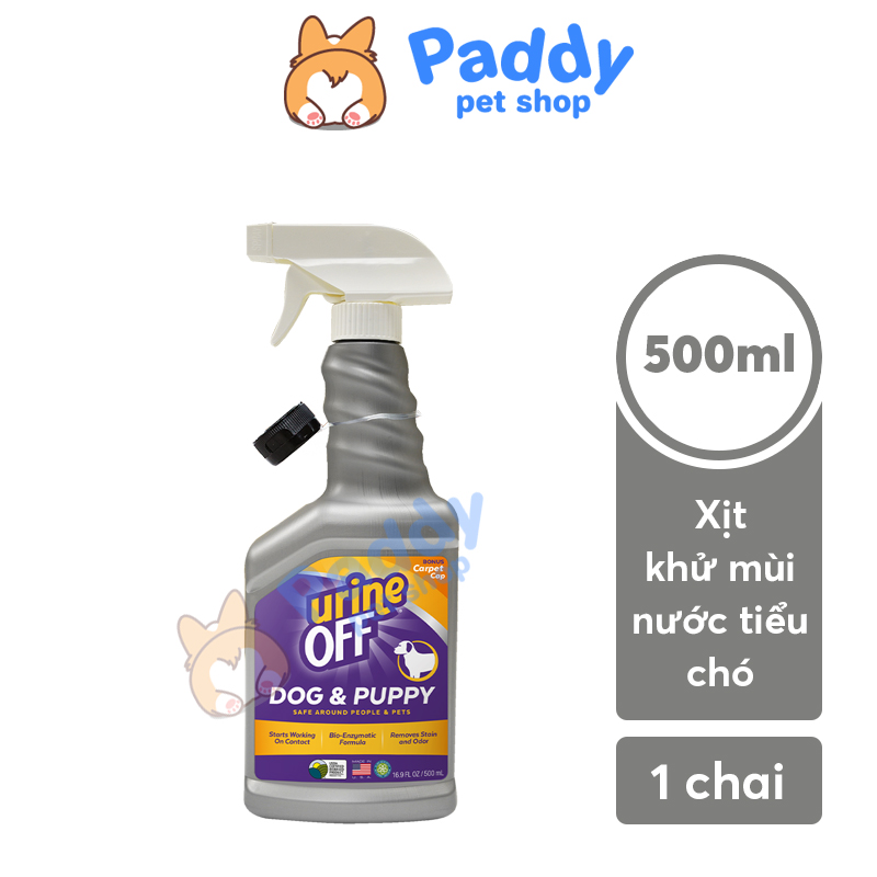 Xịt Khử Mùi Nước Tiểu, Chất Thải Chó Mèo Urine Off (Nhập khẩu Mỹ)