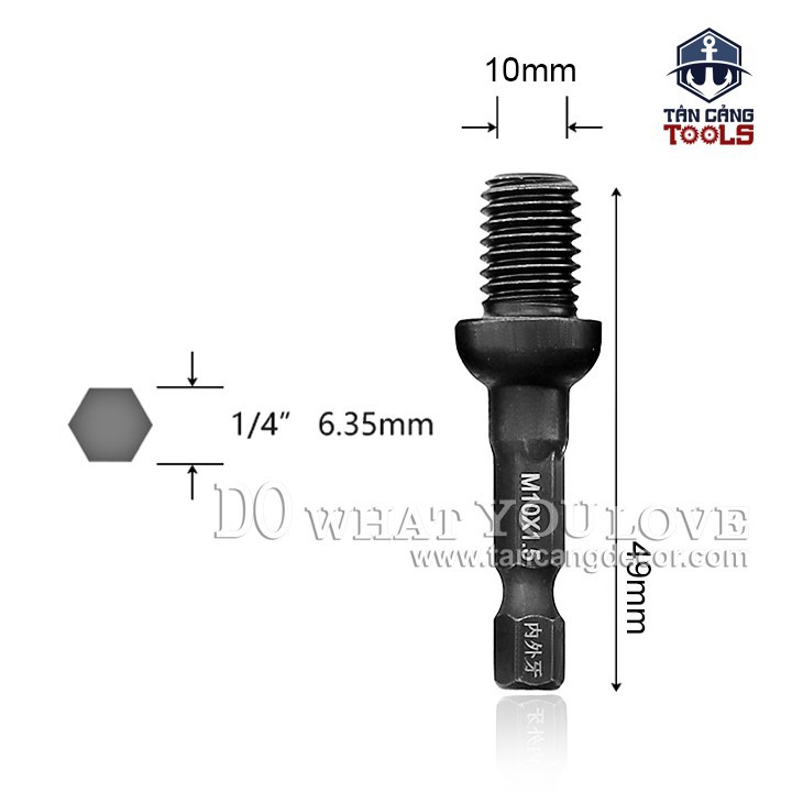 Đầu Vặn Ốc Cấy 10 mm - 1 Cái