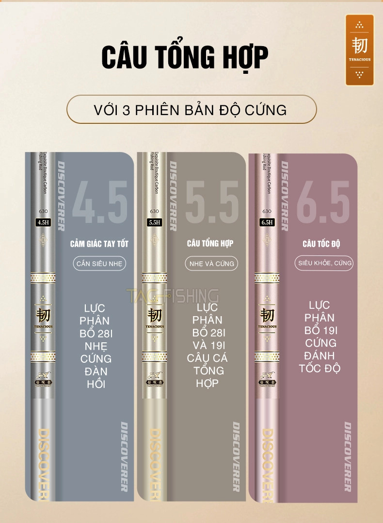 Cần Tay Gama FX Đại Thắng 4.5h 5.5h 6.5h ( tặng ngọn 1 + đốt 2 , bảo hành 1 năm )