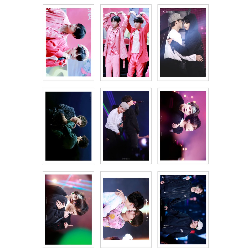 Lomo Card Ảnh VKOOK ( V & Jungkook moments) 45 ảnh