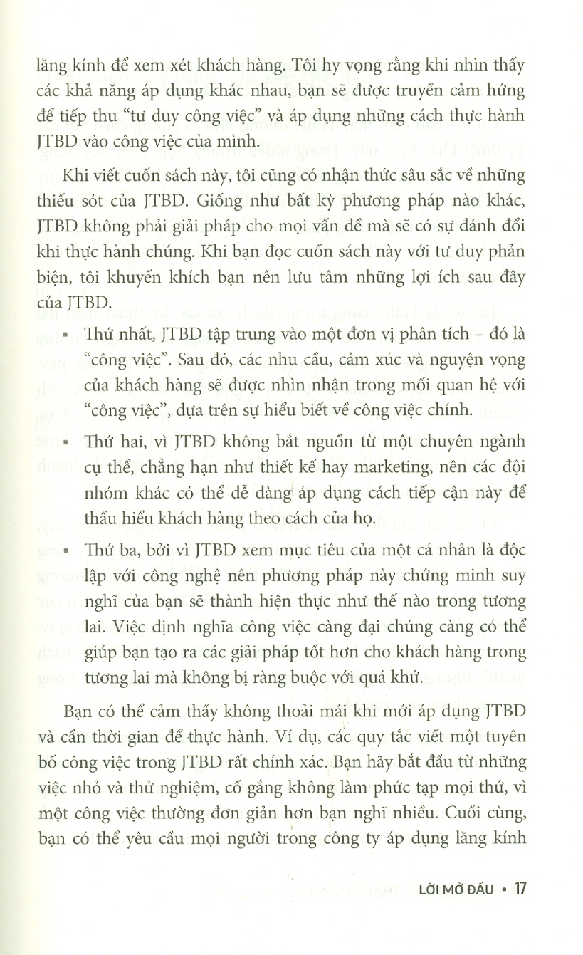 Khách Hàng Thật Sự Cần Gì?