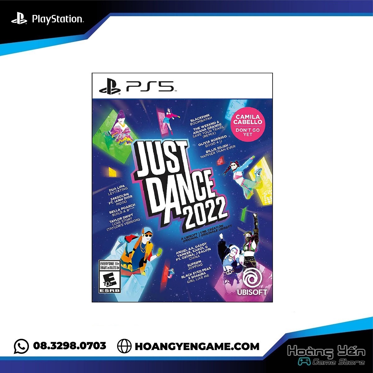 Đĩa game just dance 2022 ps5