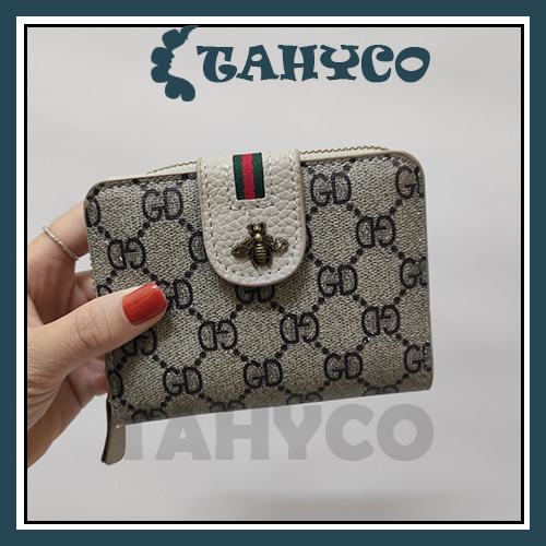 Ví nữ cầm tay mini giá rẻ nhiều ngăn tiện lợi 2021 phong cách Hàn Quốc dễ thương con ong TAHYCO VN20