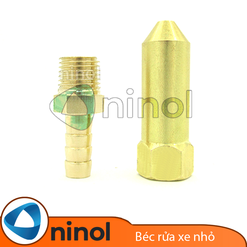 Béc rửa xe thân dài nối ống 8 ly