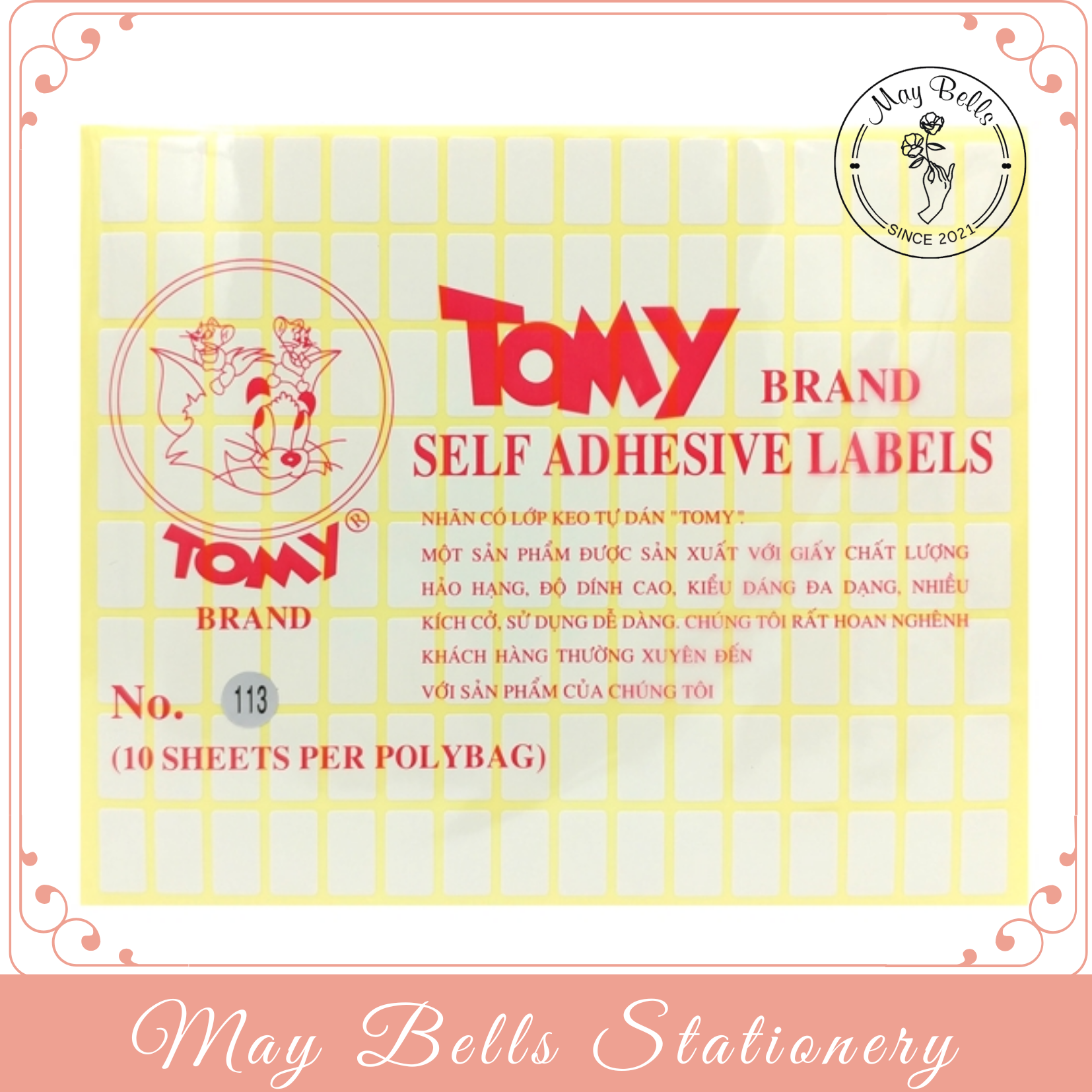 A5 Tomy Decal Paper (Code 109-116), Tomy A5 Sticker