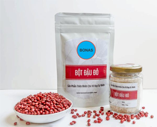 Bột đậu đỏ nguyên chất 100% - ( Bonas)