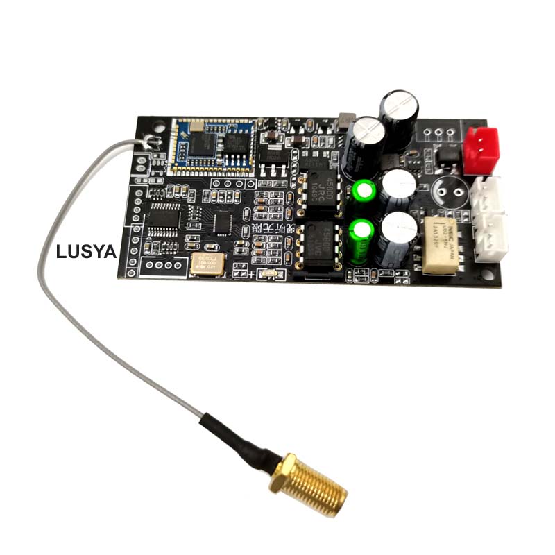 Qcc5125 bluetooth ldac 5.1 hifi thu âm thanh es9038q2m kép opamp jrc4580d giải mã dac board