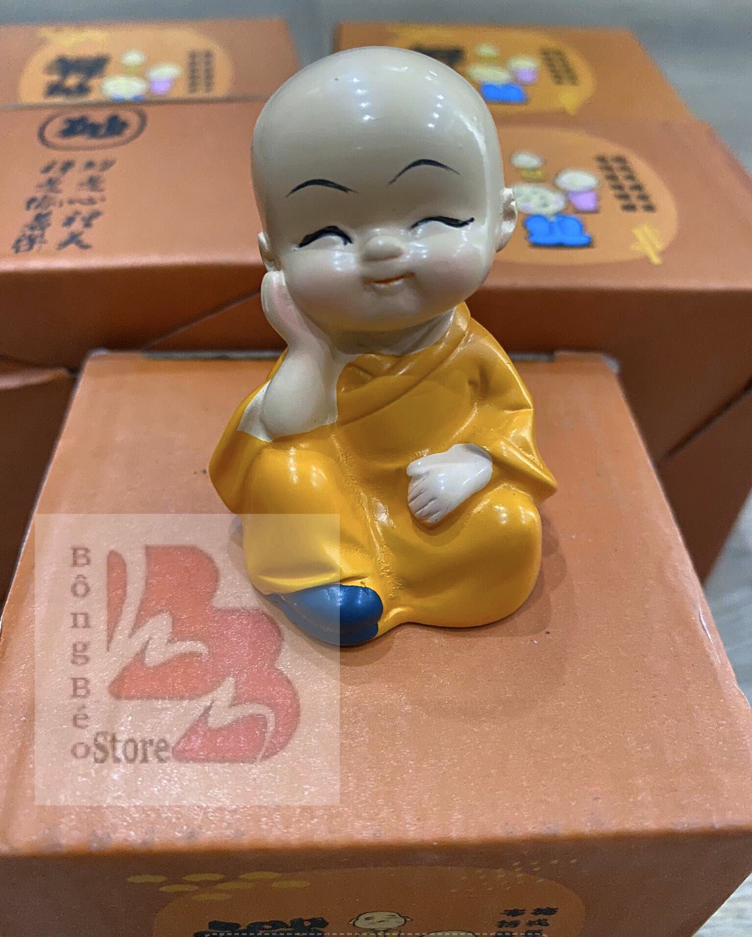 [HCM]Bộ Tượng 4 Chú Tiểu Tứ Không