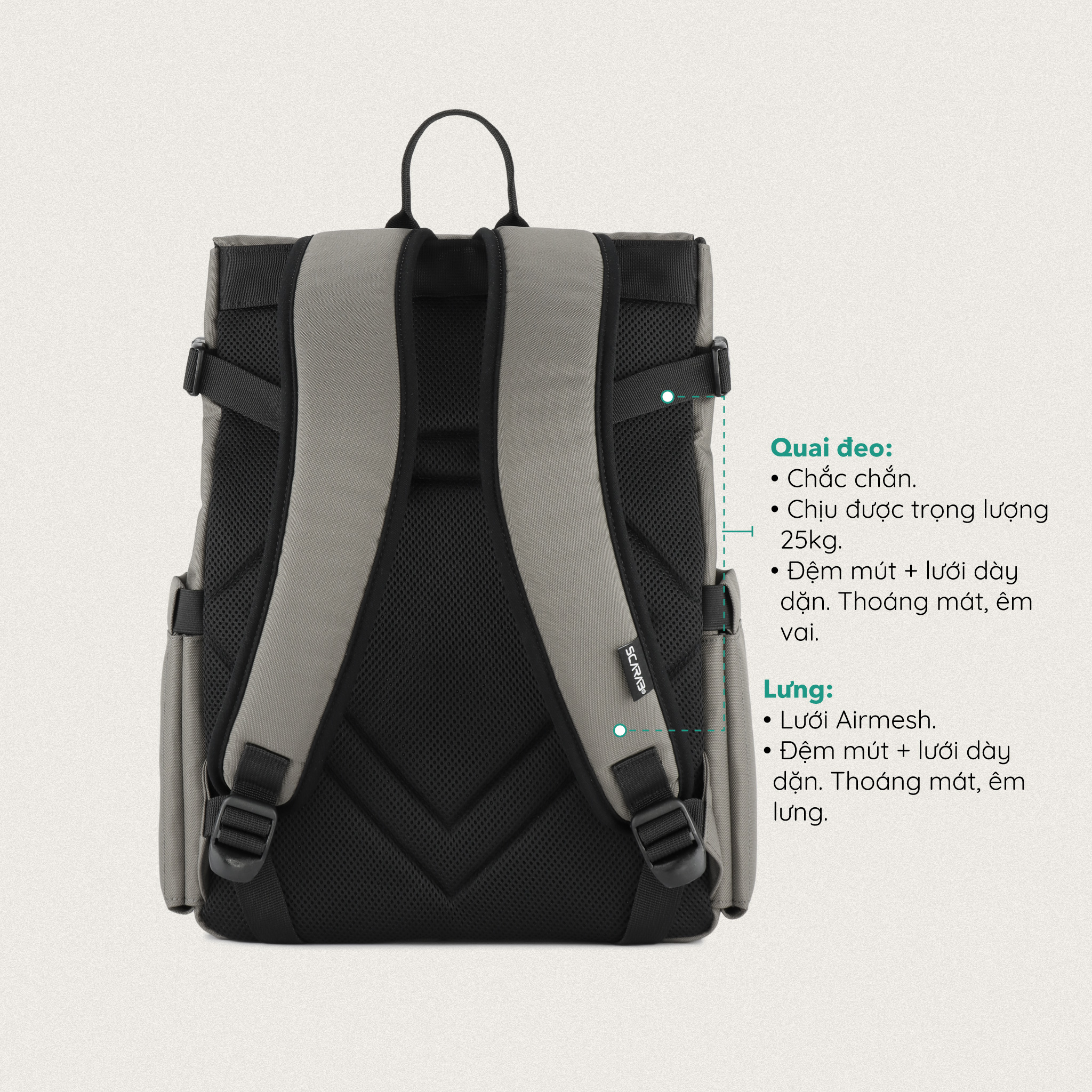Balo Đi Học SCARAB - ADVENTURE Unisex