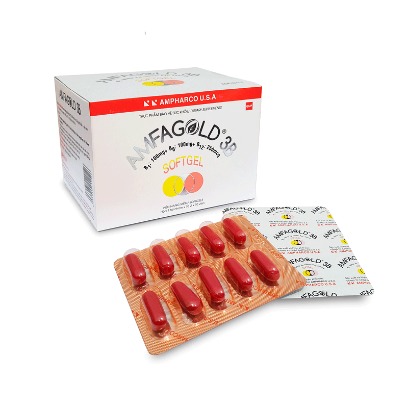 Thực phẩm bảo vệ sức khỏe AMFAGOLD 3B