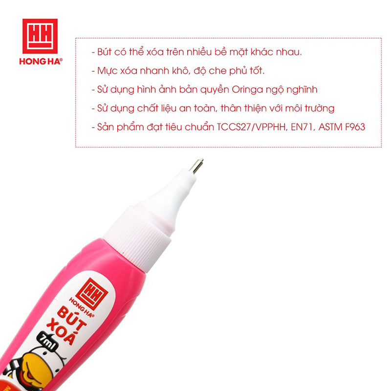 Bút xóa nước Hồng Hà 7ml CV-02 - 3502