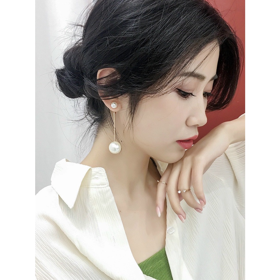 Bông tai thời trang nữ hạt cườm BTG111