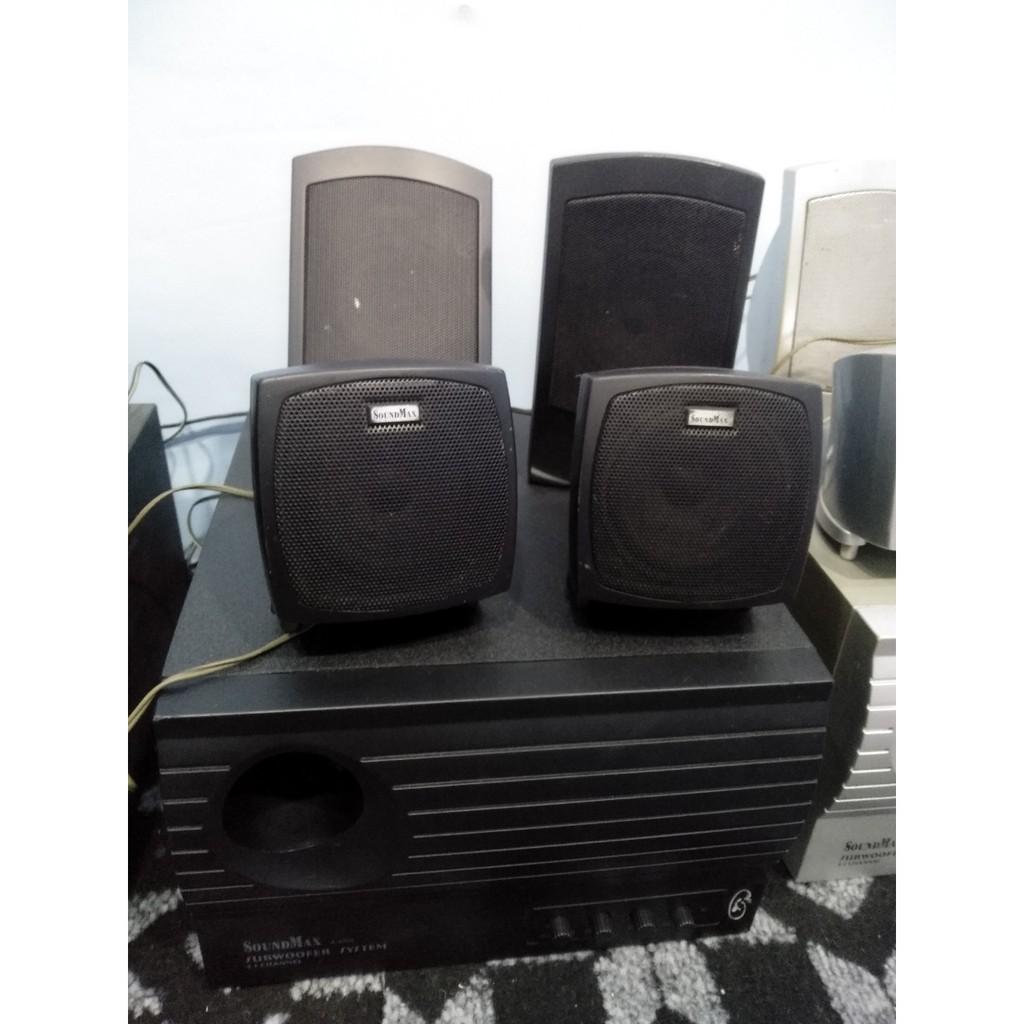 Loa SoundMax A4000 4.1 (Đen)