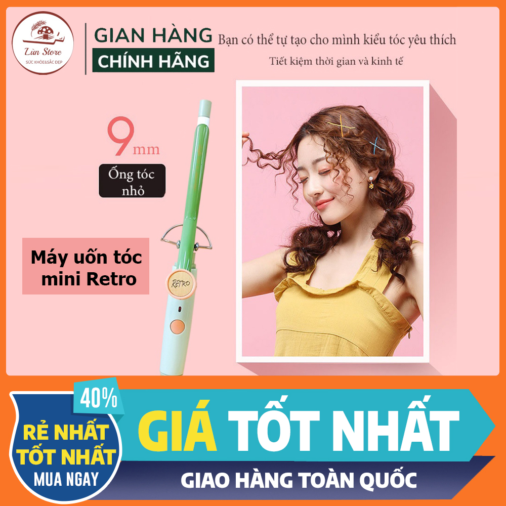 MÁY BẤM TÓC GỢN SÓNG, máy làm xoăn sóng, Máy uốn tóc 3 trục máy tạo kiểu uốn xoăn sóng nước phong cách hàn quốc, máy tạo kiểu tóc hình Móng Size 32mm Vuốt Mèo Dễ Thương, Máy Uốn Tóc gợn sóng mini cao cấp