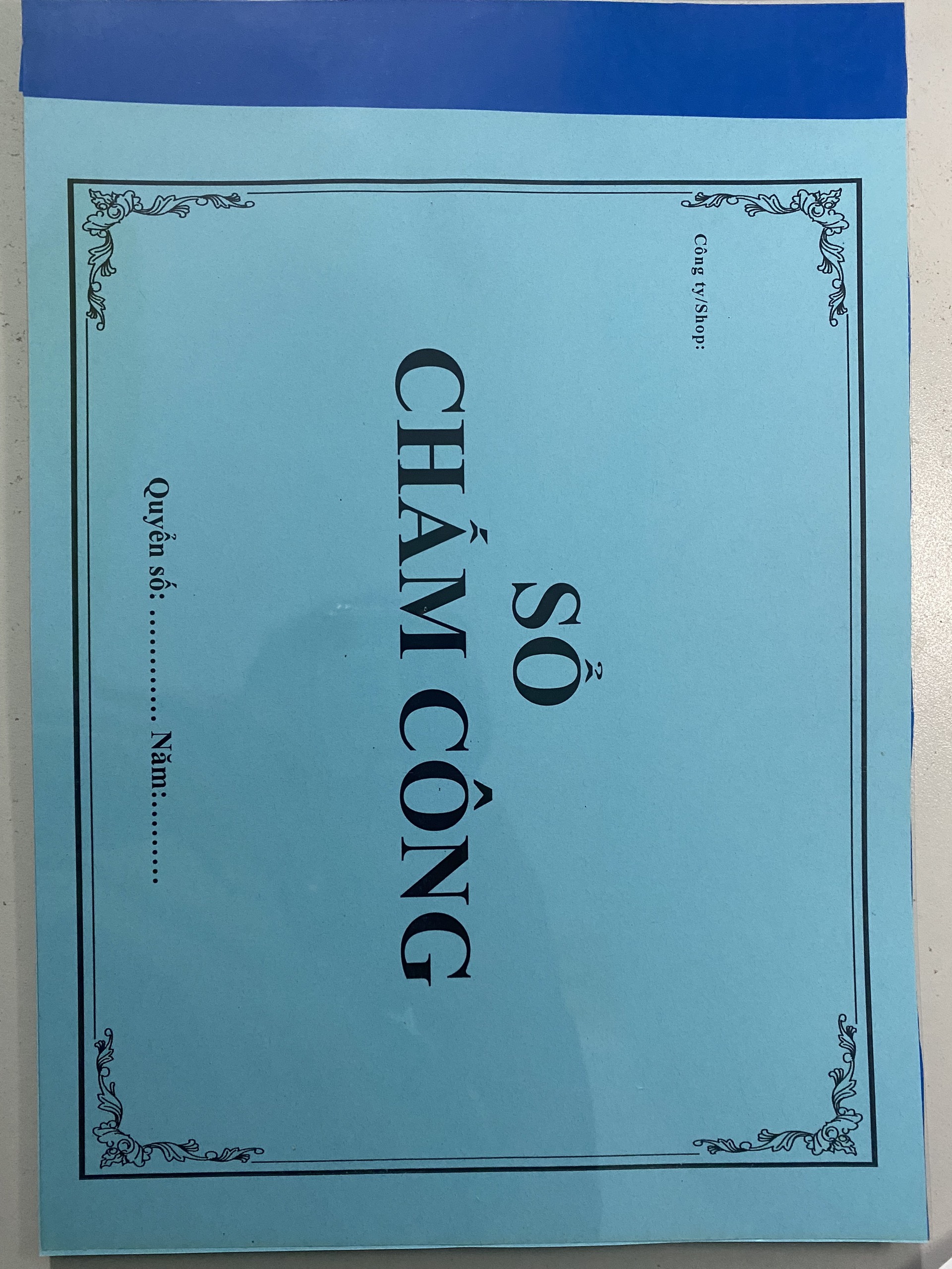 Sổ Chấm Công