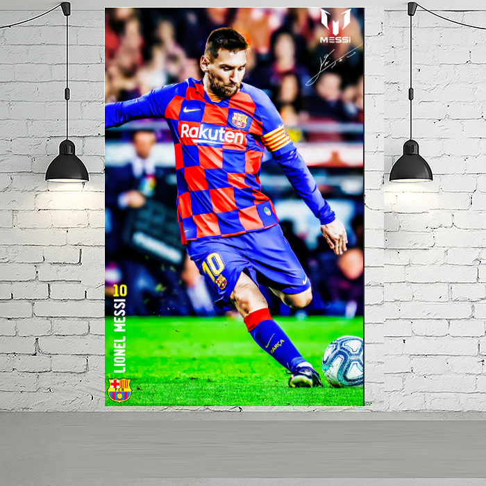 Decal dán tường cầu thủ bóng đá
