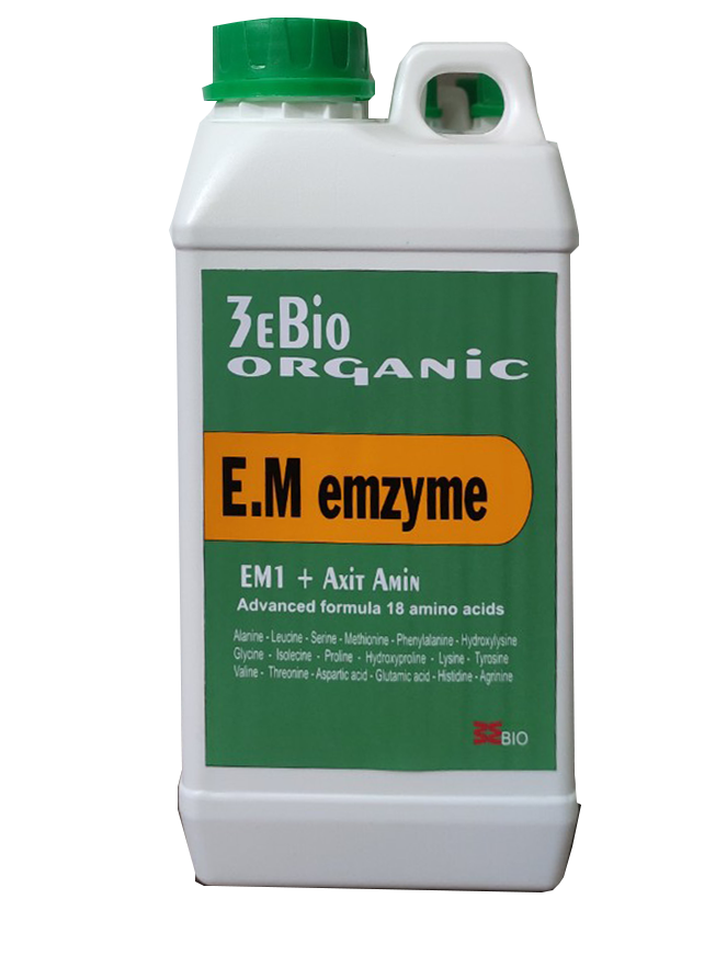 Chế phẩm EM ENZYME BIO sinh học ủ phân khử mùi hôi chuồng trại chai 1 lít