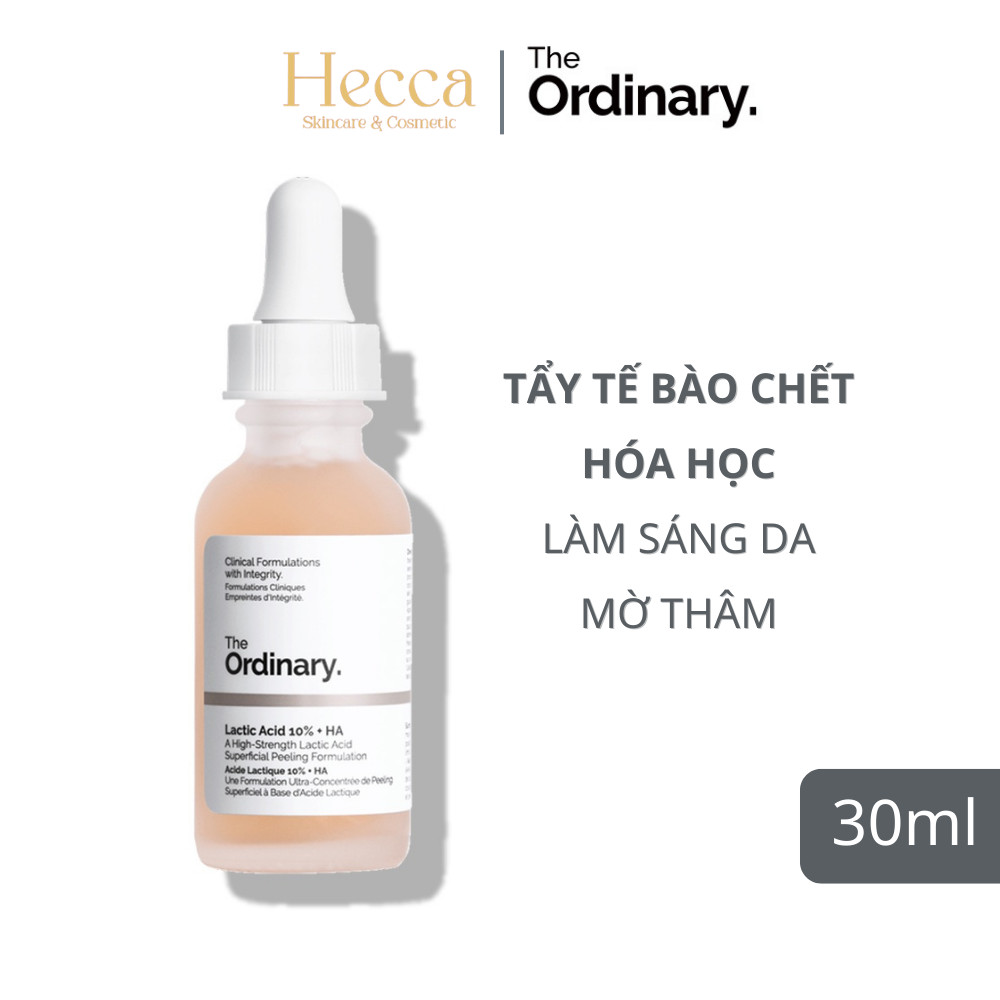 The Ordinary Sáng da Mờ Thâm Tinh Chất Lactic Acid 10%+ HA 30ml